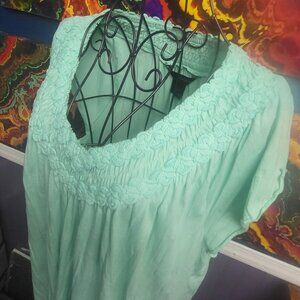 Calvin Klein ~ Sz L ~ V-Neck Shirt ~ NWT